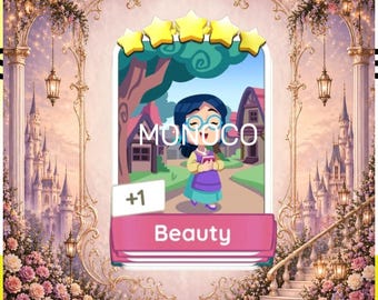 Beauty Monopoly_Go - set 22 Sticker 5 Star - Ever After Album { fast sent }