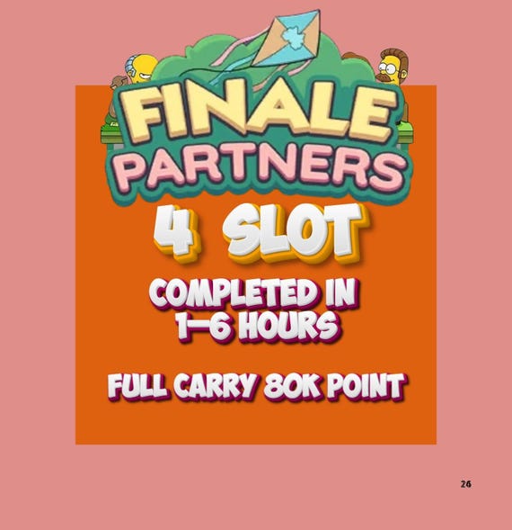 4 Slot Finale partners monopoly_go full carry 80k Point  - Quick response
