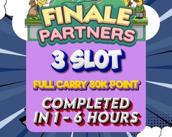3 Slot Finale Partners monopoly_go Event volledige winst 80k punten snel werk