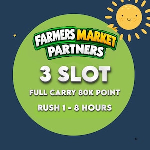 3 Slot Farmers Market Partners monopoly_go Event full carry 80k Point fast work image 1