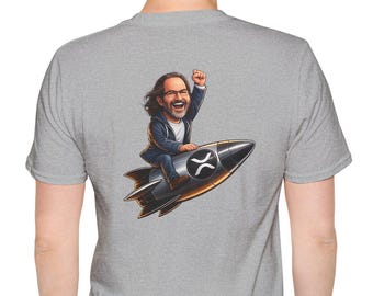 Camiseta XRP em homenagem a David Schwartz | Camiseta com estampa de criptomoeda