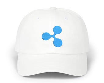 Boné com o logotipo XRP Ripple | Boné de beisebol clássico