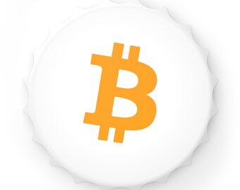 Bitcoin Logo Bottle Opener | Crypto Bitcoin Bottle Opener