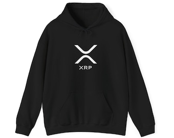 XRP Logo Hoodie | Crypto Currency Graphic Sweatshirt