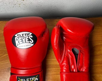Cleto Reyes Rot Boxhandschuhe Handgefertigte Leder Training Sparring Handschuhe Pro Fight Gear Ausrüstung