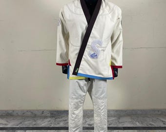 Shoyoroll Erpel BJJ Gi | Ungebleichter Perlengewebe-Jiu Jitsu-Kimono, IBJJF Rechtsschuluniform