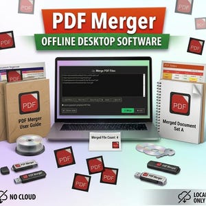 PDF Merge Tool for Windows | Offline Secure PDF Combiner