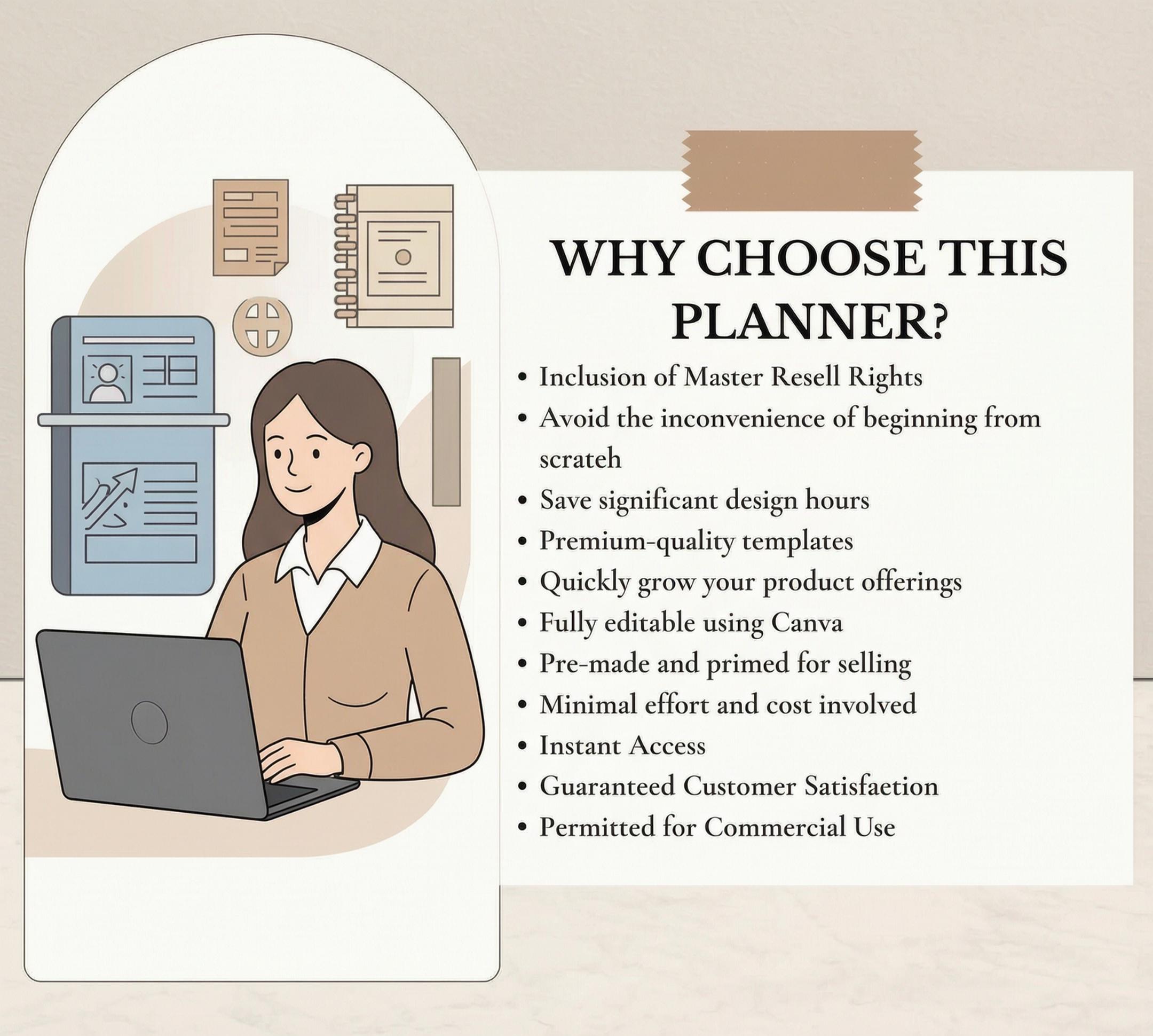 Canva Planner Mega Bundle With PLR MRR Planners Editable Digital ...