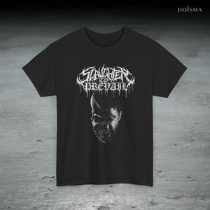 Slaughter To Prevail T Shirt - Deathcore Band Tee - Metal Concert Shirt - Heavy Music Fan Gift - Graphic Tee Streetwear - Unisex Metal Shirt