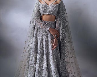 Latest pakistani indian wedding lenhnga choli barat nikkah william guest eid festive outfit