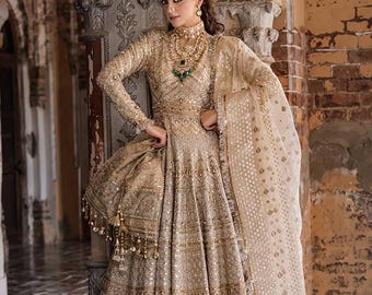 Pakistani wedding dress designer outfit walima barat