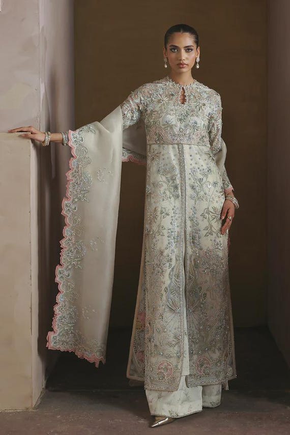 Luxury formal wedding dress pakistani indian party festive outfit