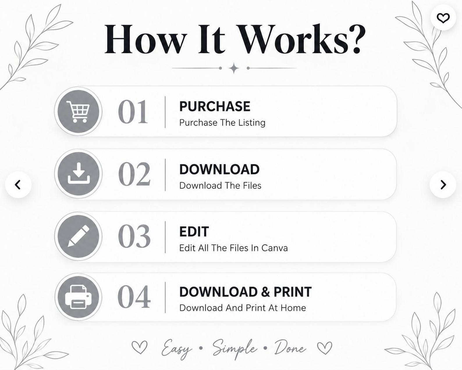 Editable Invoice Template PDF | Instant Download PDF | A4 & US Letter ...