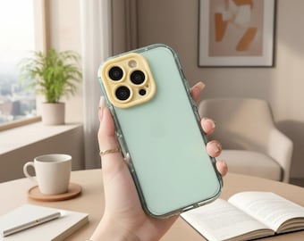 Luxury Candy Color iPhone Case – Shockproof Bumper Cover for iPhone 16-12 Pro Max