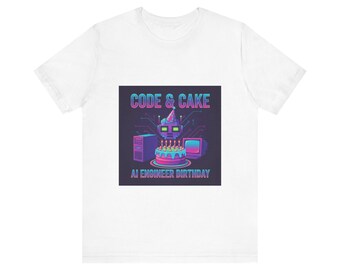 Koszulka z inżynierem AI – Humor urodzinowy – Prezent urodzinowy dla programisty