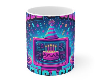 Kubek dla inżyniera AI – zabawny prezent urodzinowy dla niego dla programisty