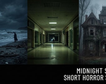 3 Horror Stories Bundle: The sound the sea left behind & more - Digital eBook - English and Spanish versions - Bonus 3 comic books