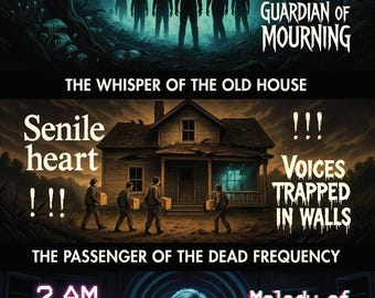 3 Horror Stories Bundle: The passenger of the dead frequency & more - Digital eBook - Engish and Spanish versions