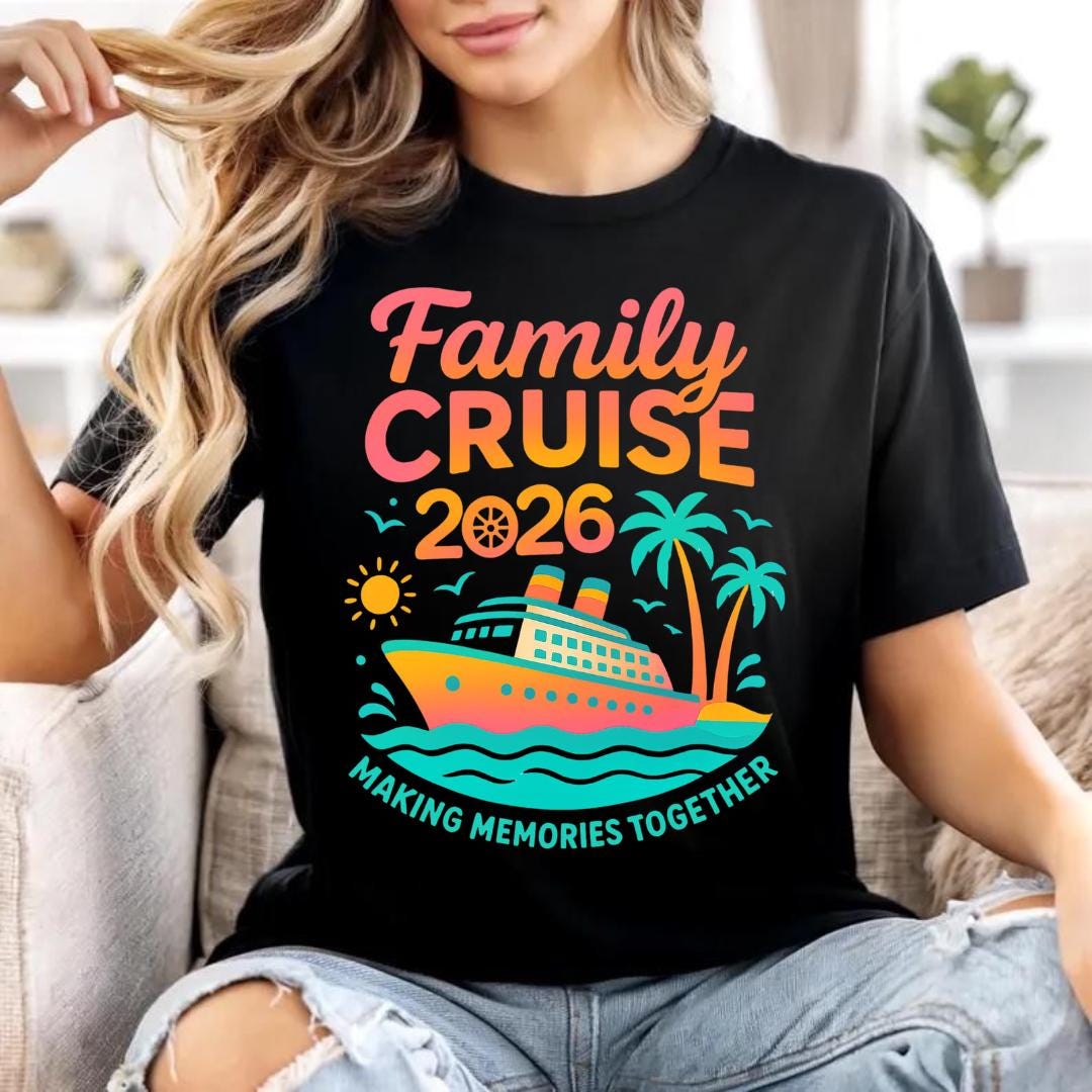 Family Cruise 2026 PNG Bundle, Vacation Shirts, Making Memories ...