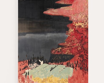 Mamma Andersson Large Art Exhibition Poster - 33.1