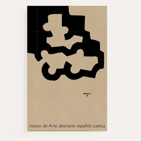 Original Eduardo Chillida museum print - Exhibition poster