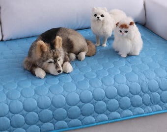 Hundekühlmatte Sommer Haustierkühlkissen für Katzen und Hunde