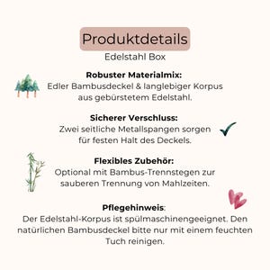 Brotdose personalisiert mit Name, Geschenk für die Einschulung, Lunchbox für Kinder, Kindergarten, Tiermotive, Brotdose Edelstahl/Weißblech image 12