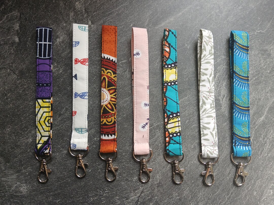 Handmade Fabric Keychain - Etsy