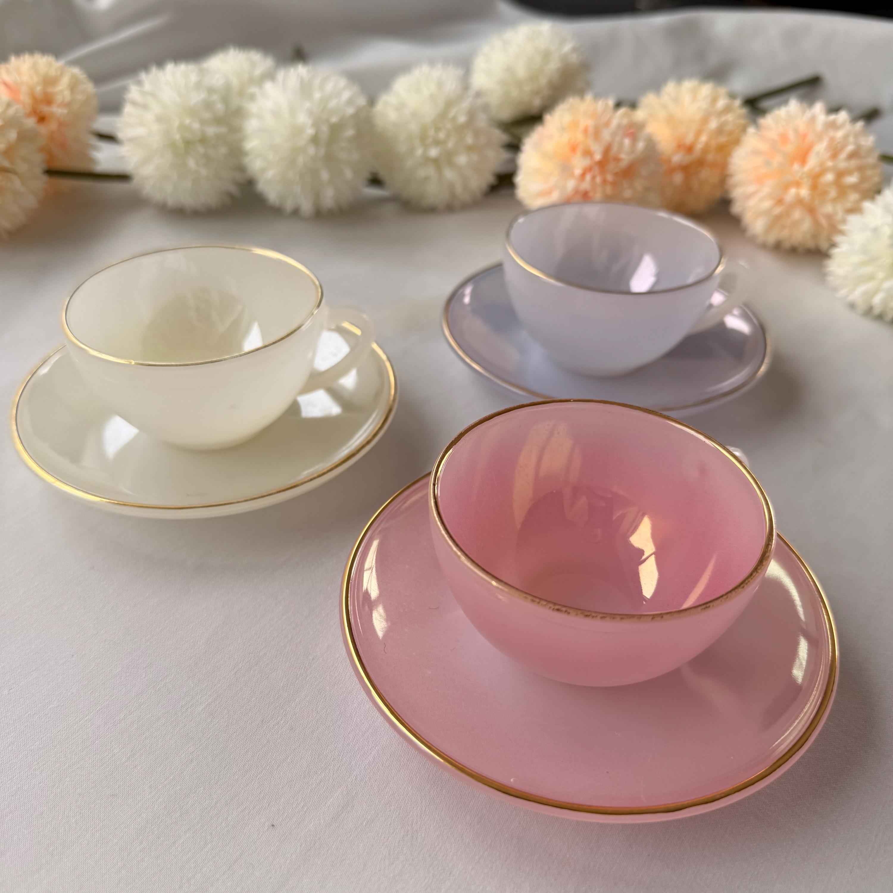 Arcopal tea cups - Etsy 日本