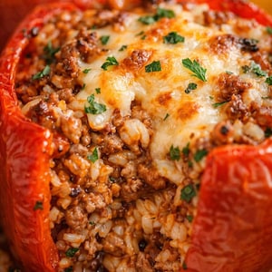 Air Fryer Stuffed Peppers Recipes PDF – Easy Healthy Meals Instant Download+  Weekly Meal Planner & Grocery List BONUS