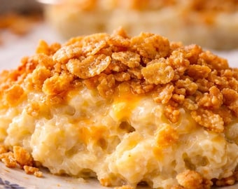 Funeral Potatoes Recipe Easy Cheesy Hashbrown Casserole Step by Step Printable