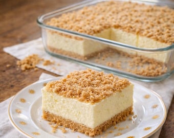 Receta irresistible de tarta de queso Woolworth. Descarga el PDF imprimible.