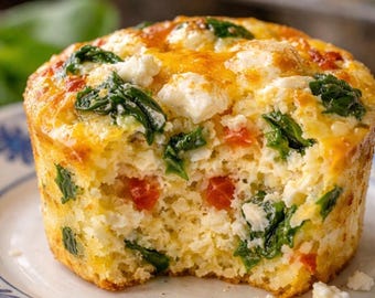 High Protein Egg Muffins Rezept PDF - Einfache Frühstücksmahlzeit (Sofortiger Download)