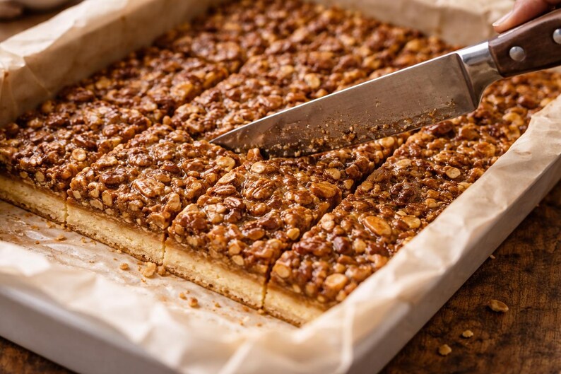 Pecan Pie Bars Recipe – Easy Homemade Dessert (instant Download) + Meal ...