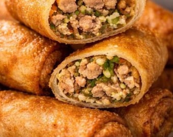 Recette de pâtés impériaux faciles à imprimer PDF étape par étape