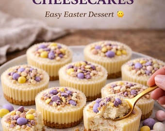 Mini serniki jajeczne – łatwy domowy przepis (do pobrania w formacie PDF) + tygodniowy plan posiłków i lista zakupów – BONUS