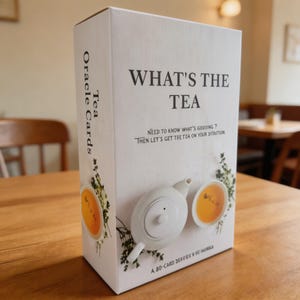 Cartas Oráculo "Qual é a Fofoca?" - Baralho Revelador da Verdade, Cartas de Insights sobre Fofocas e Situações, Oráculo de Mensagens Diretas, Presente de Orientação Intuitiva para Ela