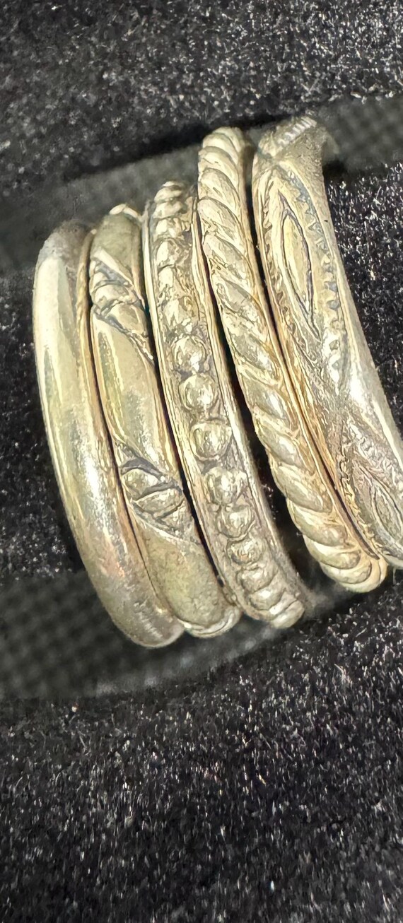 Sterling Silver Stackable Rings - image 3