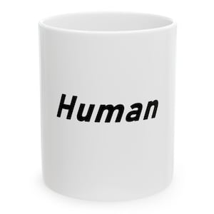 Programmerare Mugg Människa Minimalistisk Teknik Kaffemugg Gåva för Utvecklare, Kodare, Programvaruingenjörer