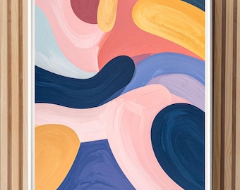 Holzwand Mockup Rahmen Kunst