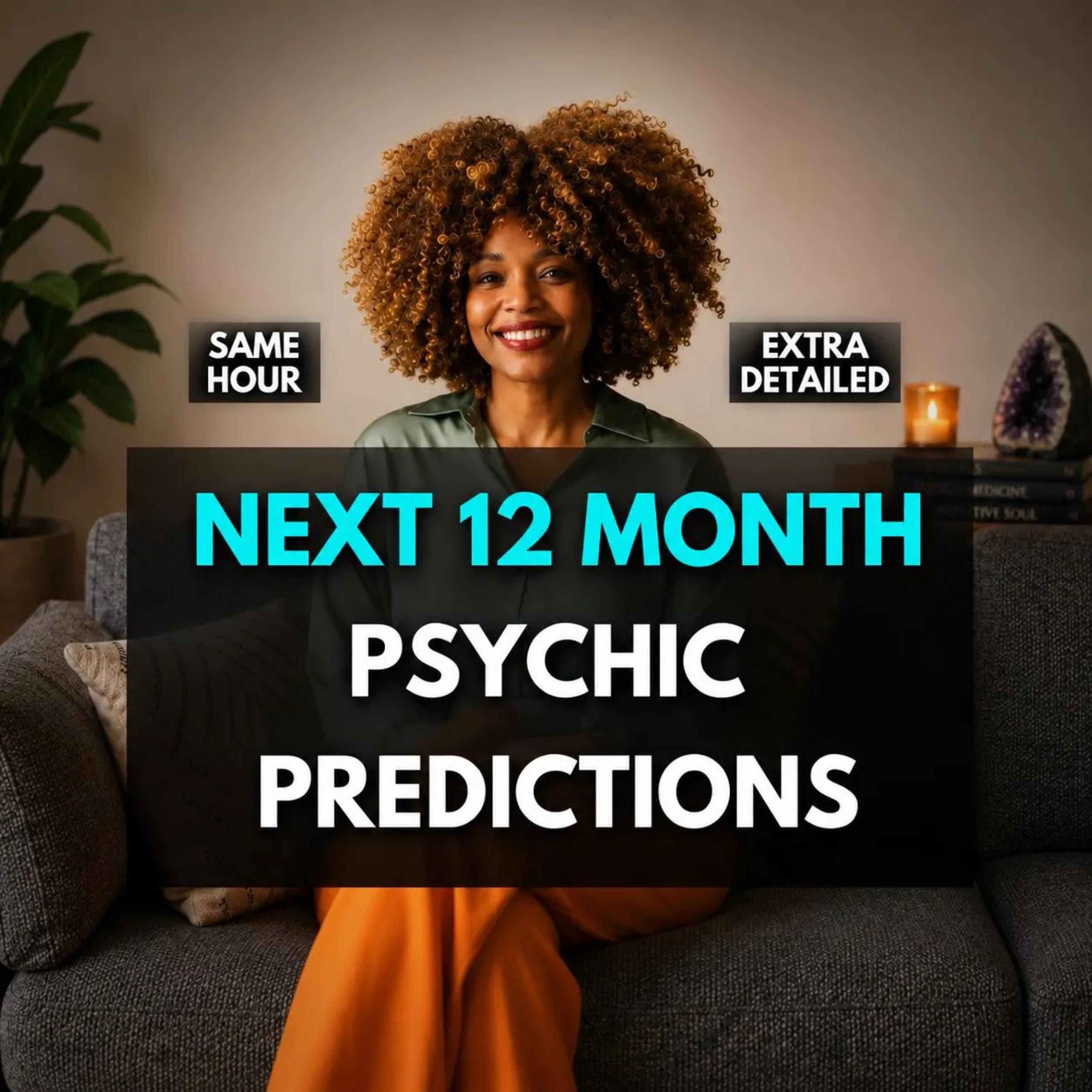Next 12 Months Psychic Predictions