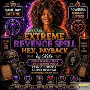 Karmic Justice & Energy Reversal DIY Guide | Self-Directed Ritual | Kiki