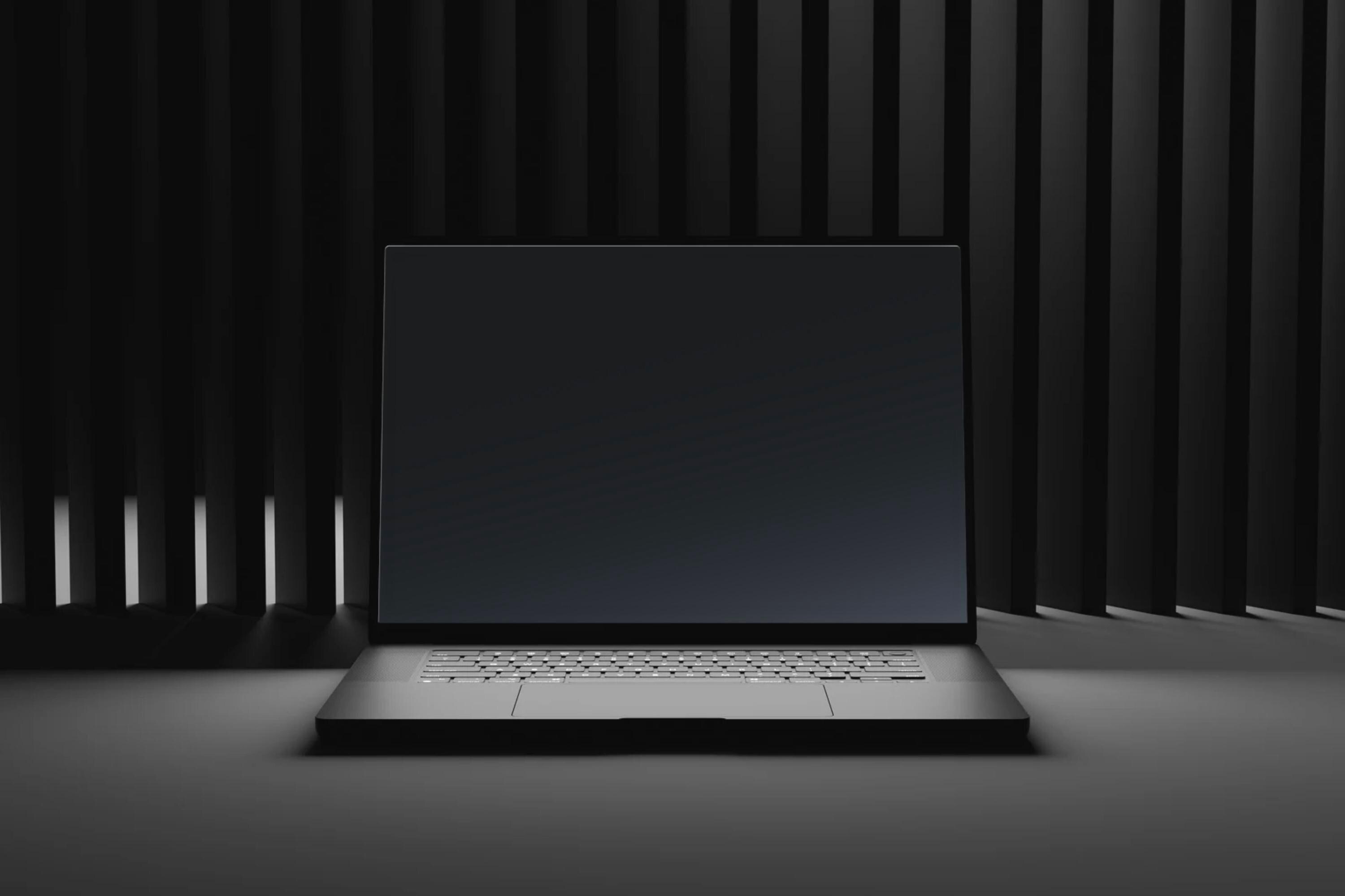 Graphite Desktop Color Dark Classic Graphite Desktop Wallpaper 4K – Deep Gray Gradient ...