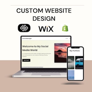 Custom Website Design | Shopify ,WIX, Squarespace