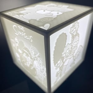 De Simpsons LED 3D-lamp