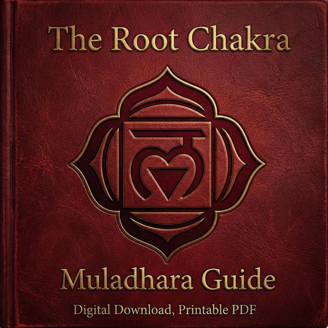Root Chakra Healing Guide PDF | Muladhara Grounding Workbook | Safety ...