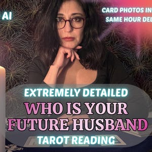 Leitura de Tarot para Futuro Marido, Previsões Amorosas, Leitura Psíquica Detalhada (Entrega Digital)
