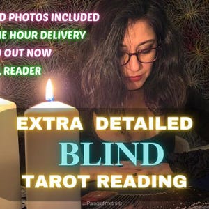 Blind Tarot Legung - Same Hour-Card Image Proof - Allgemeine Lebensvorhersage - Intuitive Anleitung - Echter Leser
