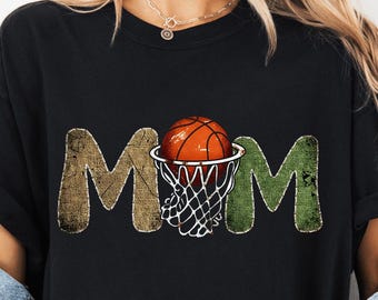 Basketball Mom PNG: Sports Mama Graphic Design (Digital Download)