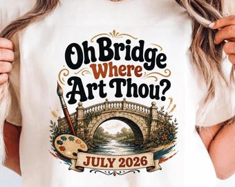 Oh Bridge Where Art Thou PNG: Funny Bridge Meme, Civil Engineer Humor png, Construction Joke Clipart (Digital Download)